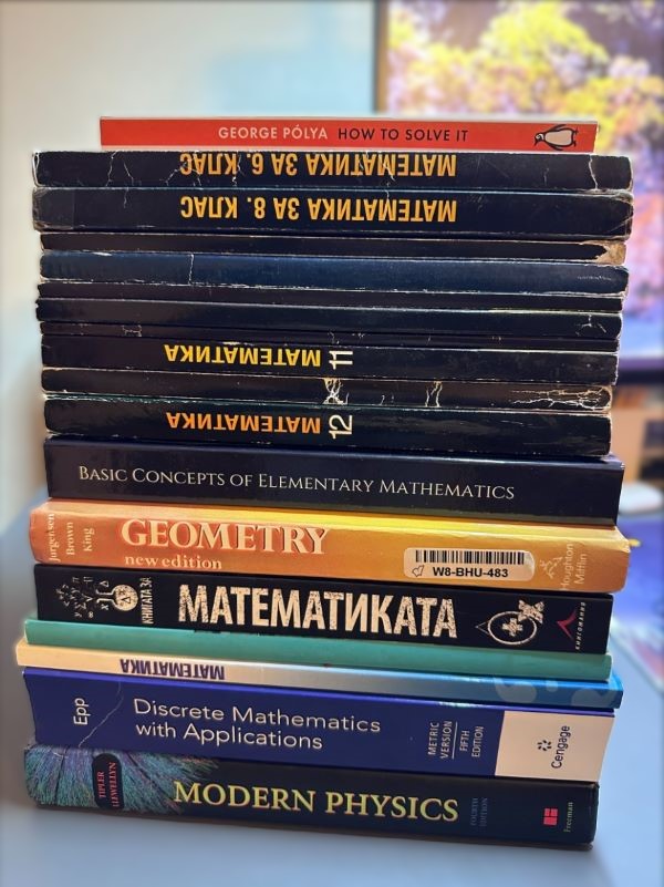 Some of the books and textbooks I’ve used to prepare.